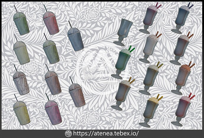 [PROP] Drinks | Milkshakes 1 thumbnail 2