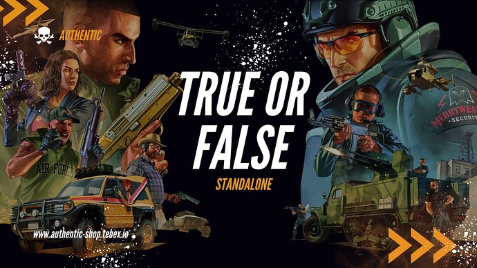 TRUE OR FALSE