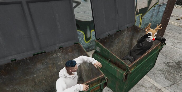 Hide In A Dumpster [Sync Emote] [STANDALONE] Thumbnail