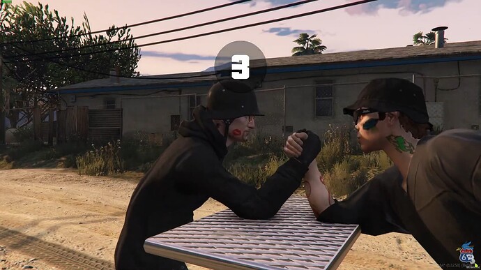start of gameplay