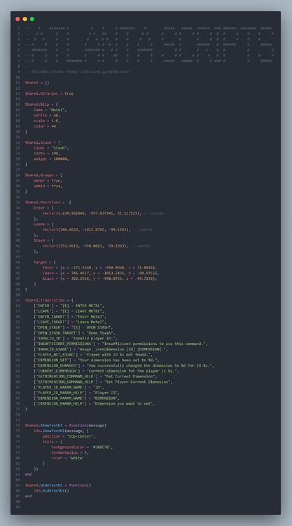 FiveM Motel Script [PAID] - FiveM Releases - Cfx Forum