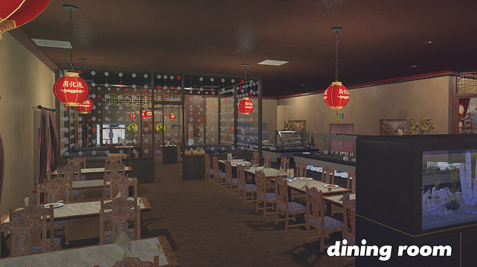 dining room asia