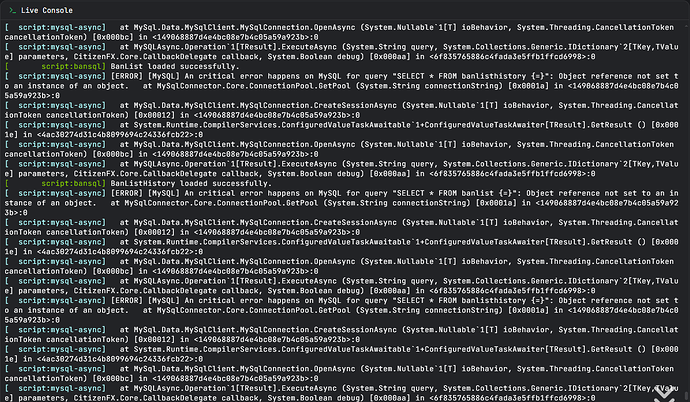[Release] MySQL Async Library - 3.3.2 - Page 47 - FiveM Releases - Cfx ...