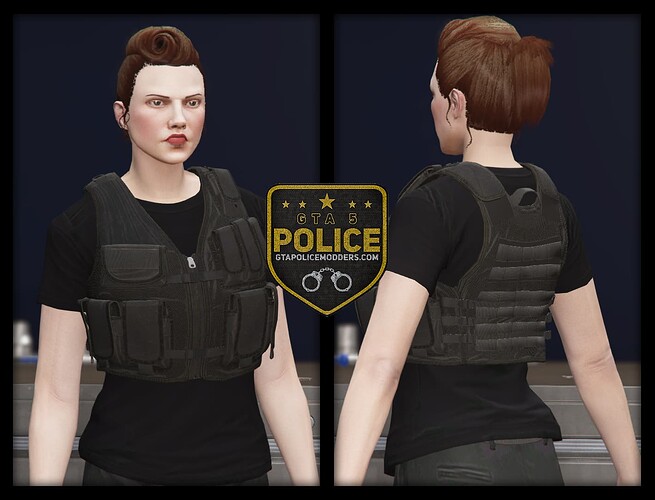 Tactical Vest (Female) GTA POLICE MODDERS