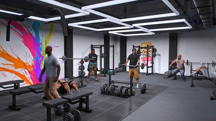 [MLO] Modern Gym thumbnail 3