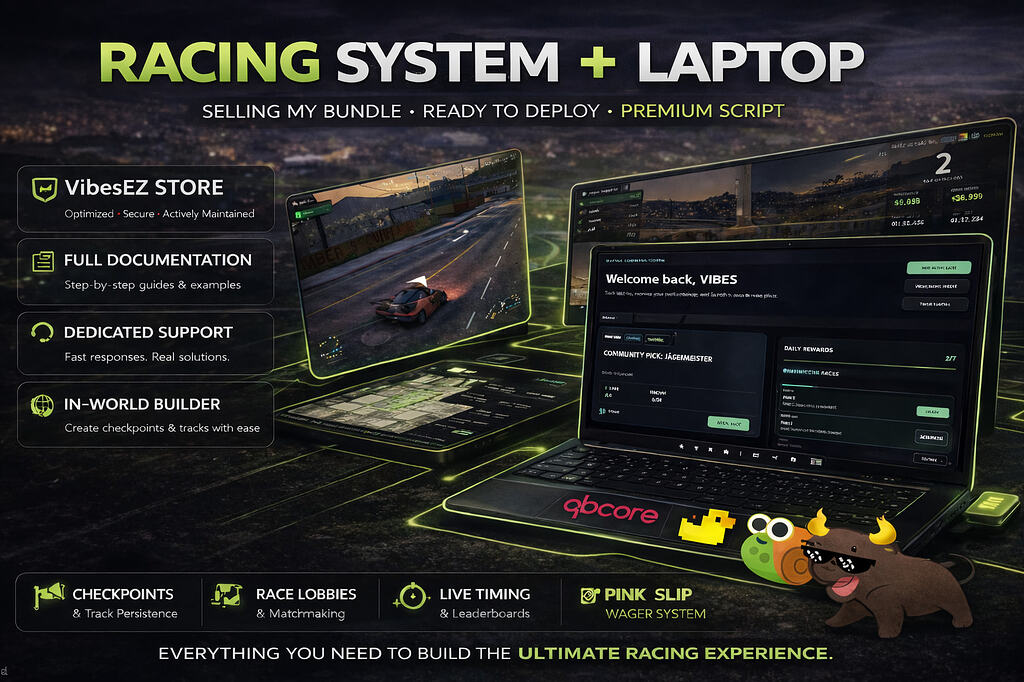 [PAID] Advanced Racing + Laptop Bundle | ESX/QB/QBOX - FiveM Releases ...