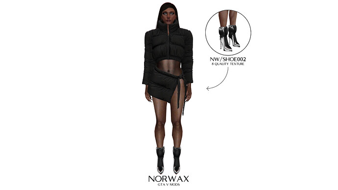 [PAID] Bomber Booties (NWSHOE002) mp Female Thumbnail