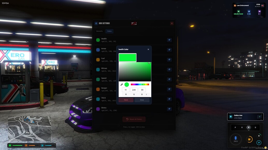[FREE] Nexus HUD v1.0 | Stylish FiveM HUD + Speedometer & Status ...
