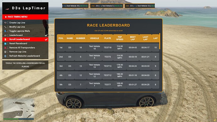 [D3lta Development Studios] LapTimer | Race Timer Script + Leaderboard thumbnail 4