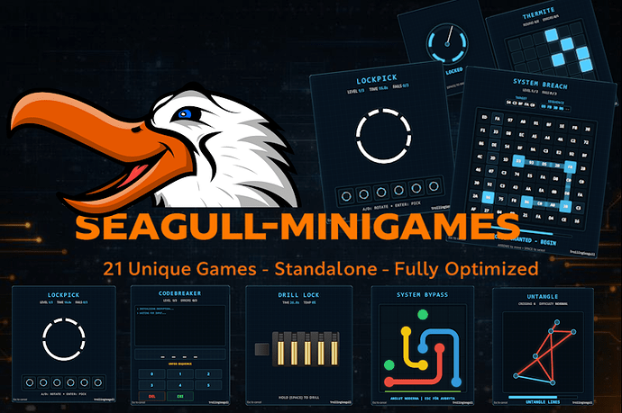 seagull-minigames