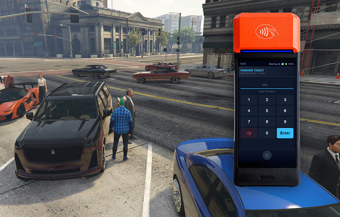 AKM Parking Ticket Enforcement Job (QB, Qbox, ESX) 2