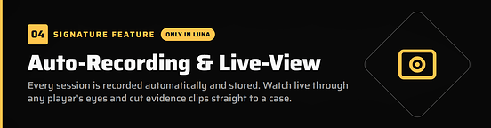 Auto-Recording & Live-View Feature