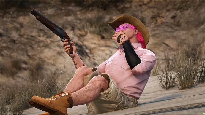 ShotgunInSand