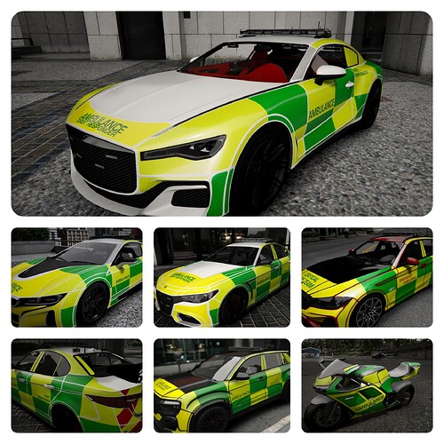 UK Ambulance Pack - ELS AND NON ELS Versions Thumbnail