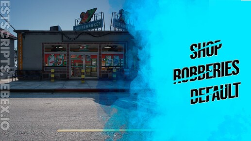 [ESX/QBCore/QBox] Default Shop Robberies Thumbnail