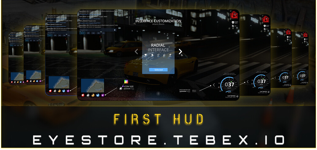 [PAID] First Hud Fivem Advanced Hud - FiveM Releases - Cfx.re Community