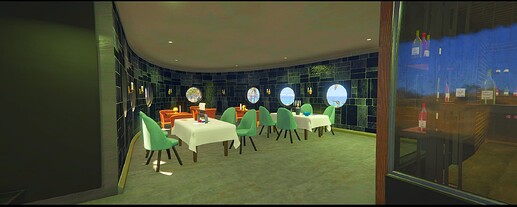 front tables