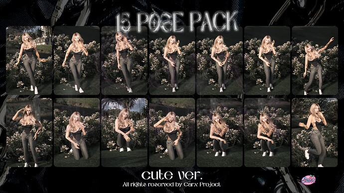 [PAID] 15 Cute Pose Pack | [FiveM Ready | RPEmotes & DPEmotes Supported] Thumbnail