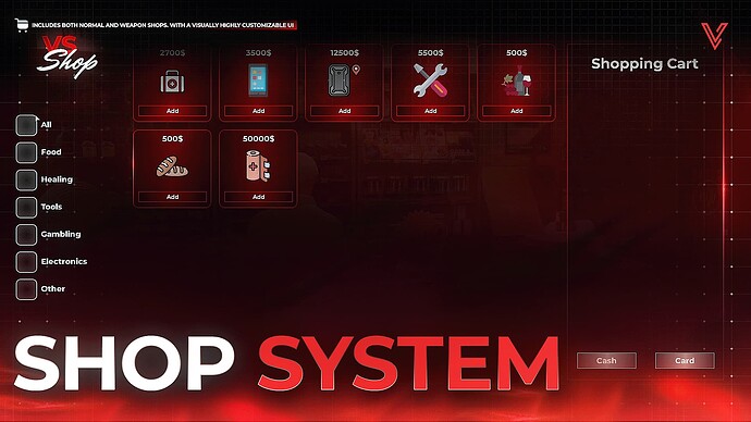 shopsystem