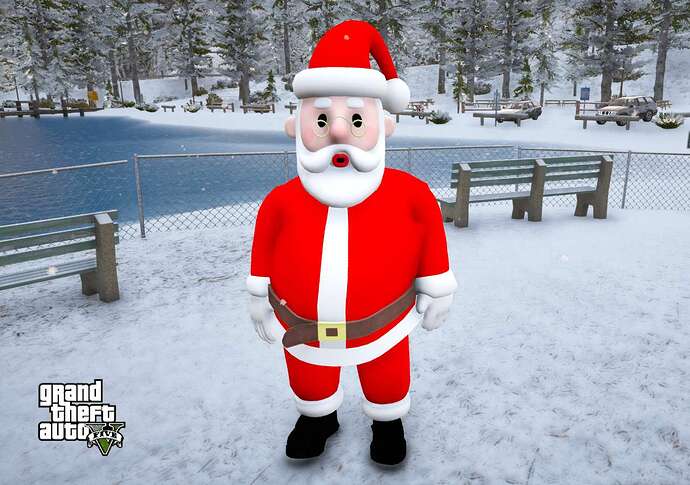 [PAID] Santa Claus Ped Mod for FiveM Thumbnail
