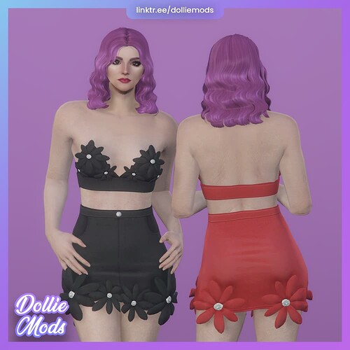 [PAID] Dollie Mods June 2024 clothing pack thumbnail 4
