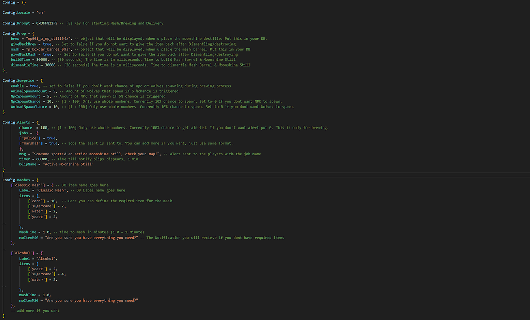 [PAID] [VORP-CORE] Untamed Moonshiner - RedM Releases - Cfx Forum