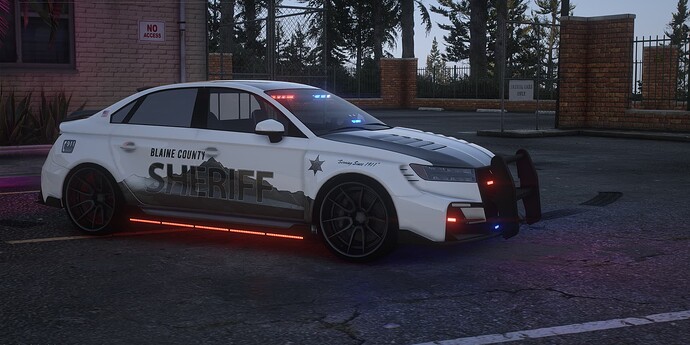 Police Tailgater Widebody FiveM Car