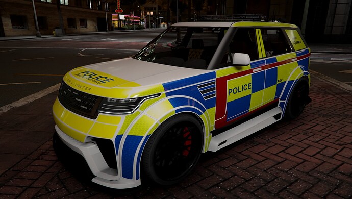 Baller Widebody Police Marked UK thumbnail 6