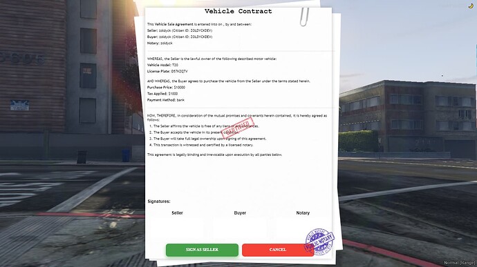 [PAID] Fivem Notary Job V2 [QBCore] thumbnail 6