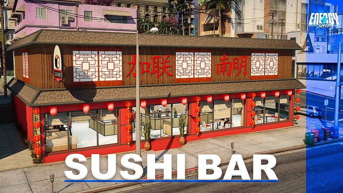 Sushi Bar [Restaurant][FiveM MLO]  Thumbnail