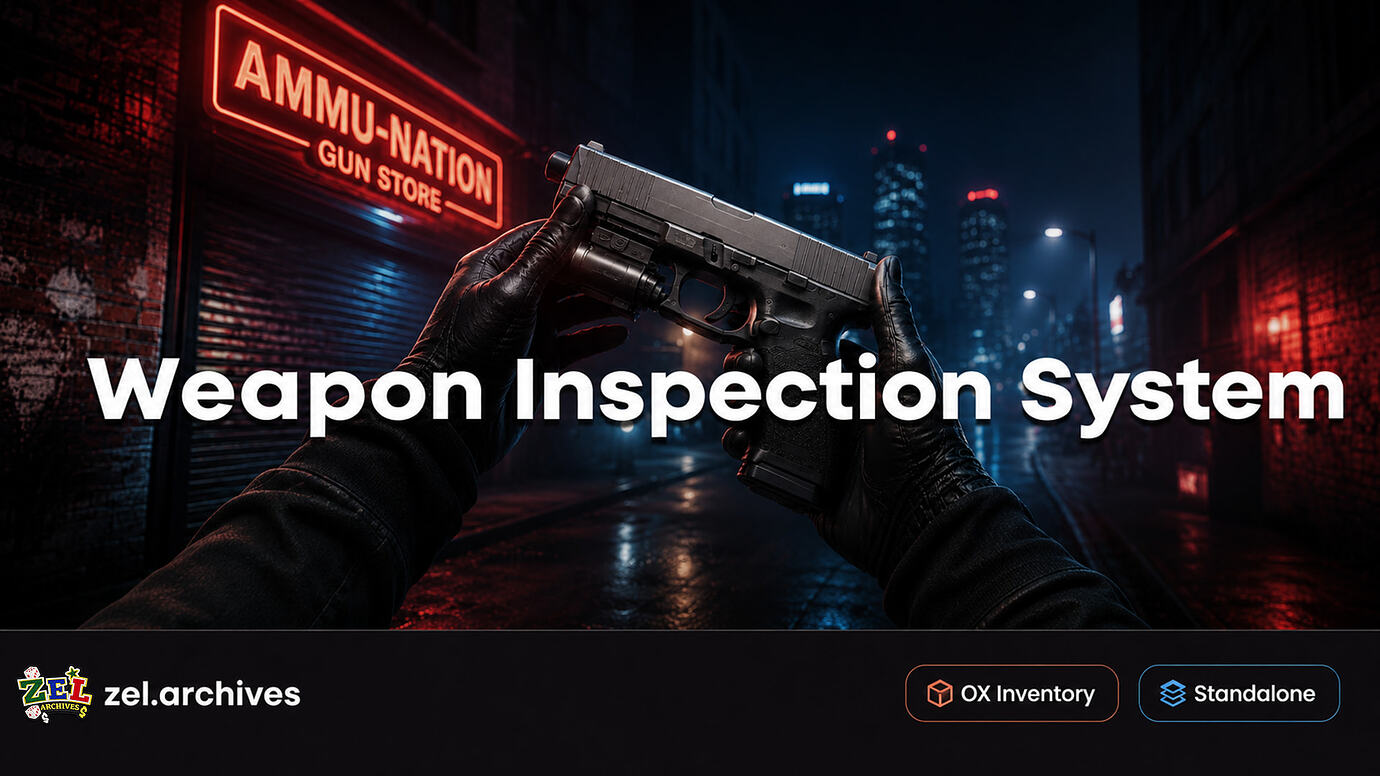 [Release] Weapon Inspection System - FiveM Releases - Cfx Forum