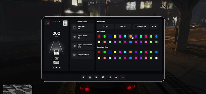 LD Car Tablet 💻 | Synchronized Music, Autopilot, Parking Camera thumbnail 3