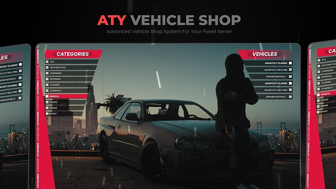 [QB & ESX] Advanced Vehicle Shop & Stock System Thumbnail