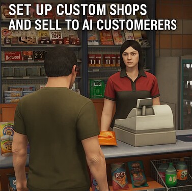 BSD NPC CUSTOMERS | QB & Custom Framework | Open a Business to sell to NPC's Thumbnail