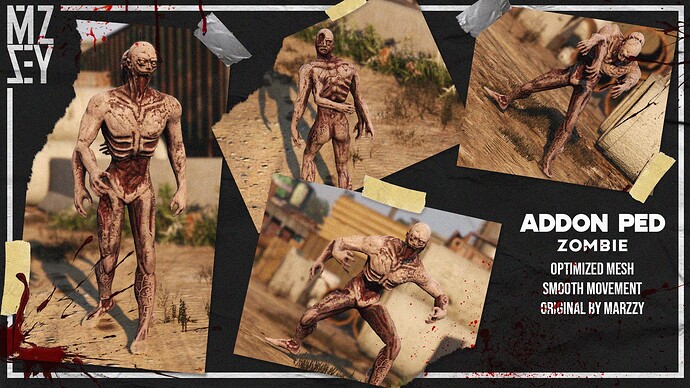 [ADDON PED] Zombie Thumbnail