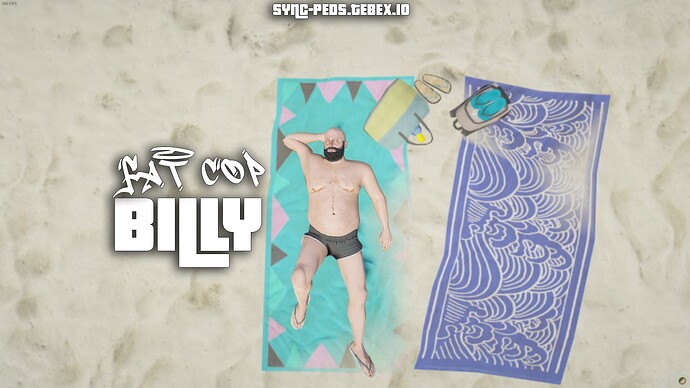 [PED] Billy "The Fat Cop" Hill [Custom Ped] [Paid] thumbnail 7