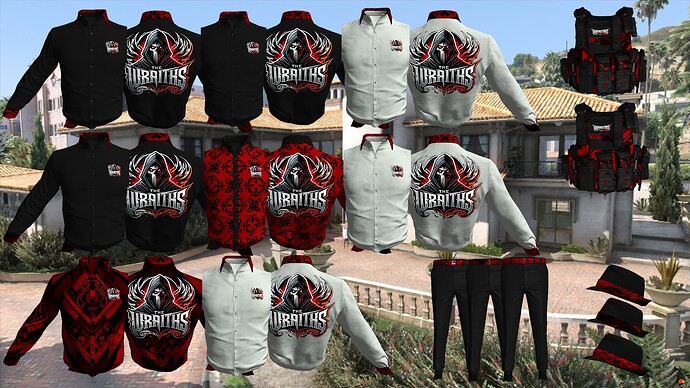 The Wraiths StrikeTeam Uniform For Male and Female Thumbnail