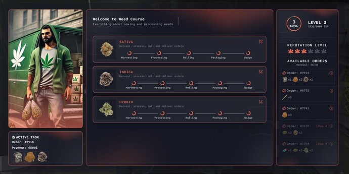 [ESX - QB - QBX] Weed & Drug Production Thumbnail