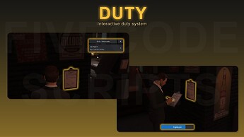 FiveM Tequi La La Job - Duty - Interactive duty system