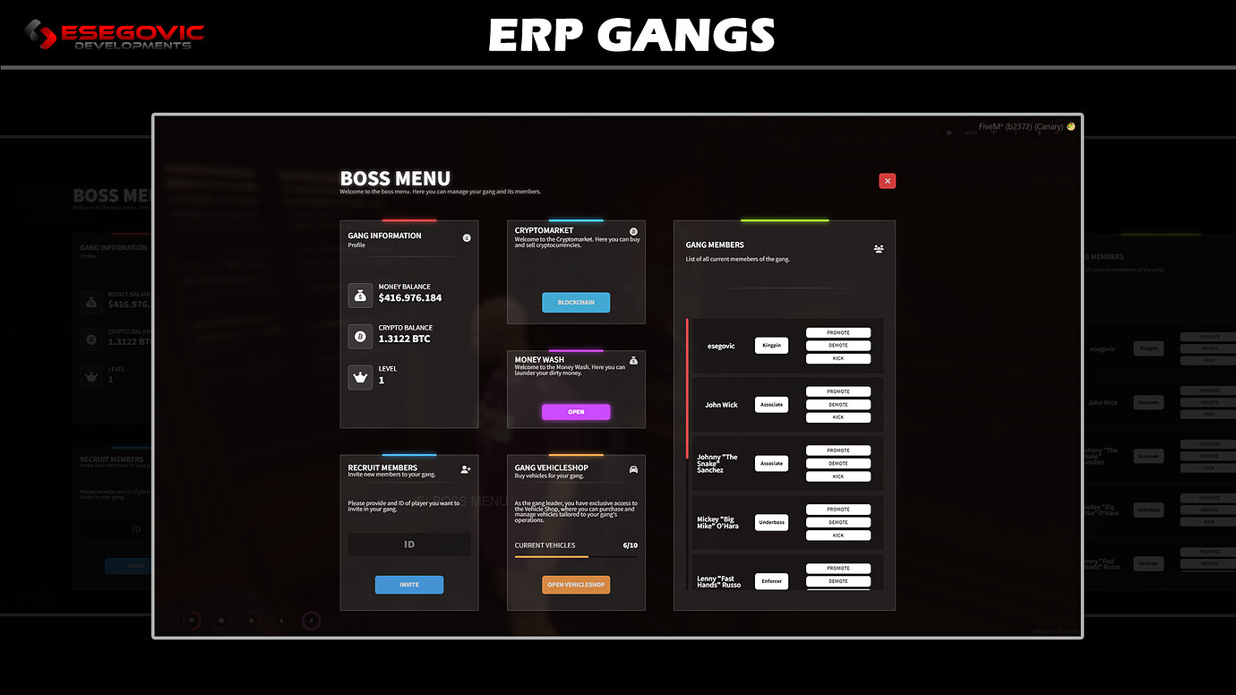 [PAID] #7 ERP Gang System - FiveM Releases - Cfx.re Community