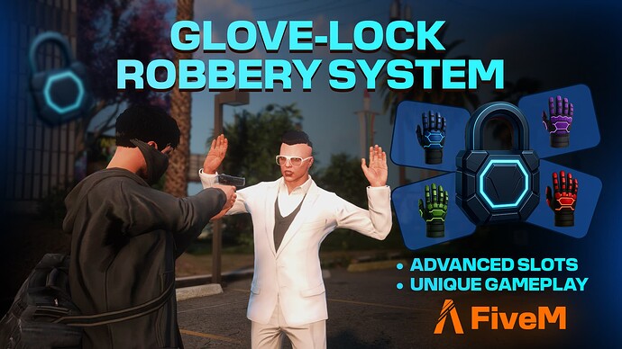 [PAID] 🔐 Lock & Glove ‑ Tiered Inventory Heists for ox_inventory Thumbnail