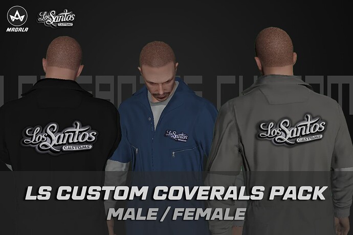 LS CUSTOM - Clothes Pack - Male/Female Thumbnail