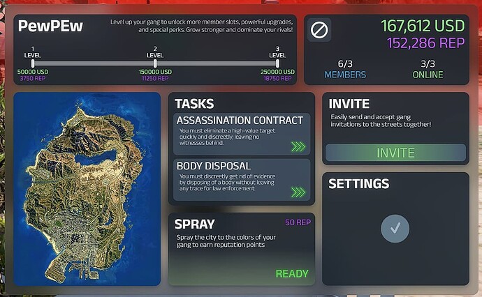 Gang Menu