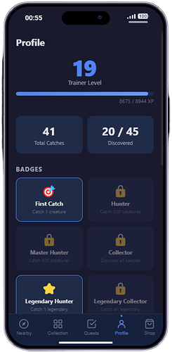 PixelHunters — Creature Catching Phone App thumbnail 6