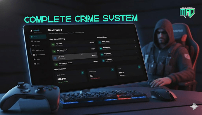 Crime & Organizations Script - Complete Crime System Thumbnail