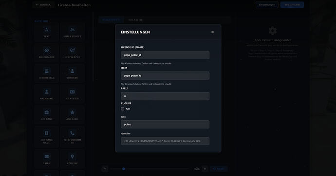 [ESX/QBCore/QBox]Papa Licensecreator | Build Custom License - FiveM ...