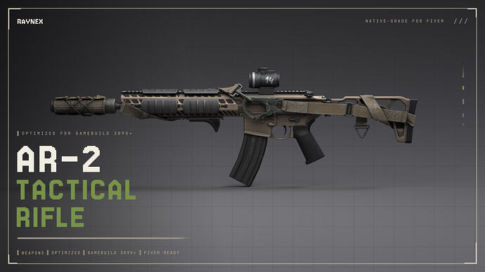 cover WEAPON_ARIFLE2 (AR-2 Tactical Rifle)