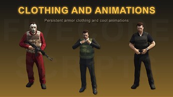 FiveM Armor Script - Clothing and Animations - Persistent armor clothing and cool animations