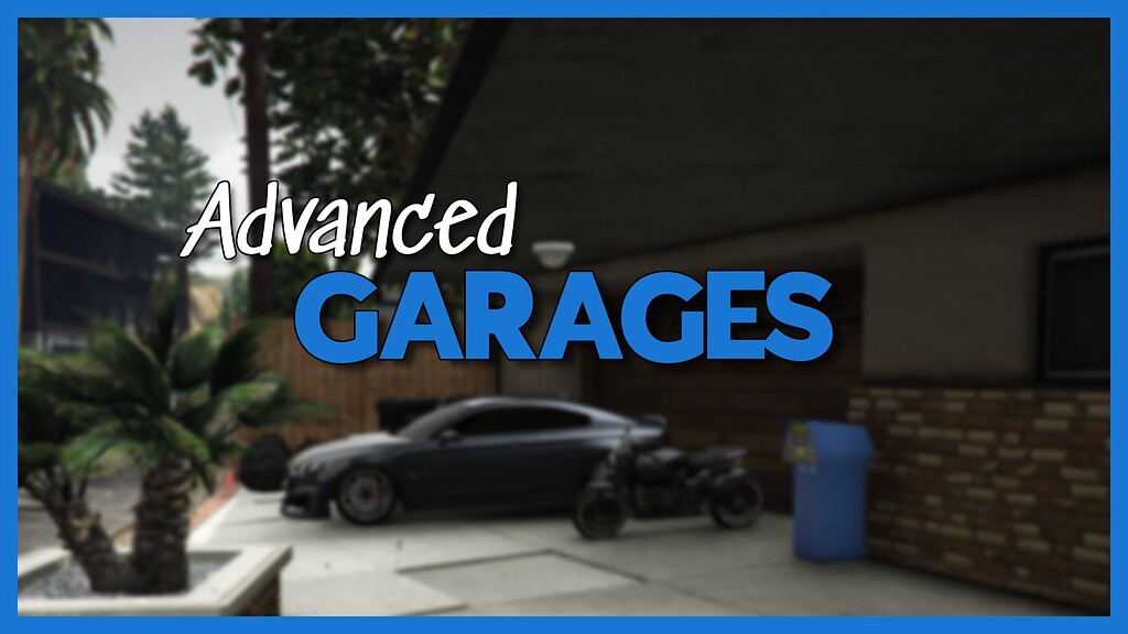 ESX, QB] Zyke's Advanced Garages (Keys, Persistent Vehicles