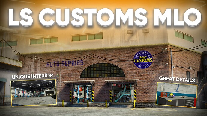 KingMaps Los Santos Customs MLO Thumbnail